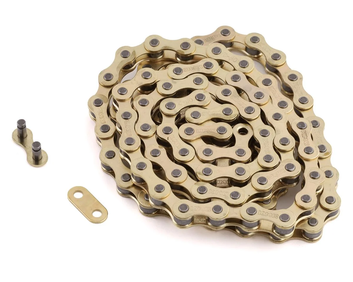 KMC S1 BMX Chain (Gold) (Single Speed) (112)